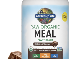 Garden of Life Meal Replacement Shakes, Vegan Raw Organic Protein Powder, Chocolate Protein Powder with Plant Based Pea Protein, Sprouts, Greens, Probiotics, Dairy Free 28 Servings